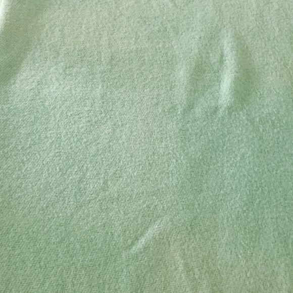 Vintage Bedding Antique Vintage 93s 1940s Seafoam Green Wool Camp